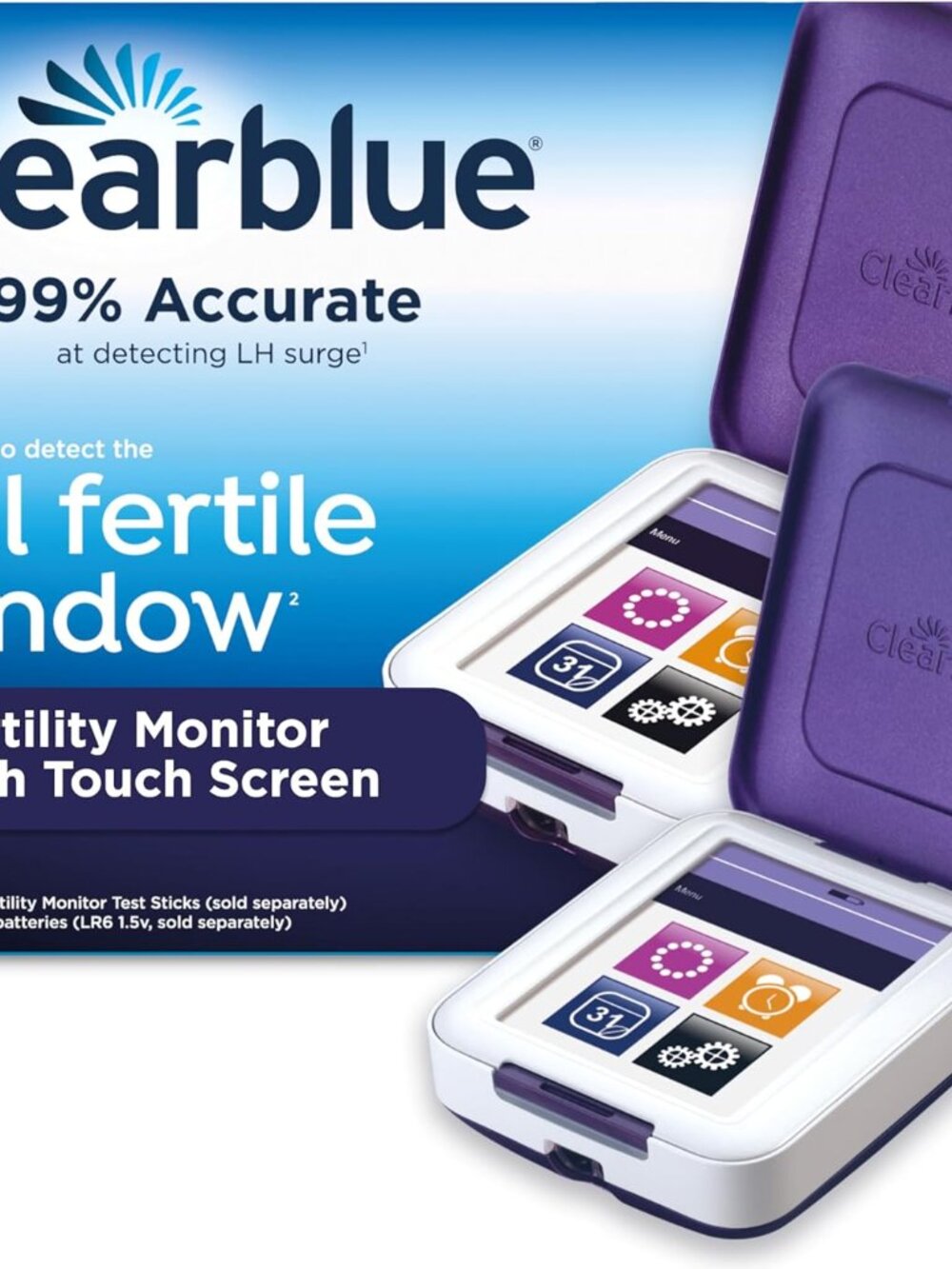 Clearblue Fertility Monitor, 1 Touch-Screen Monitor, 1 Ct - Picture 2 of 4